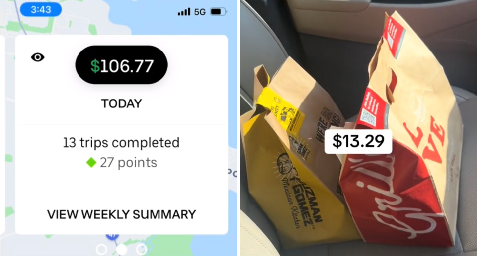 Uber Eats earnings