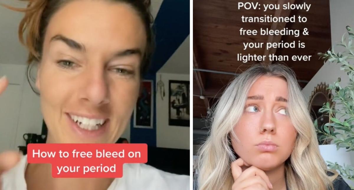 TikTok trend sees Gen Z women 'free bleeding' and ditching tampons