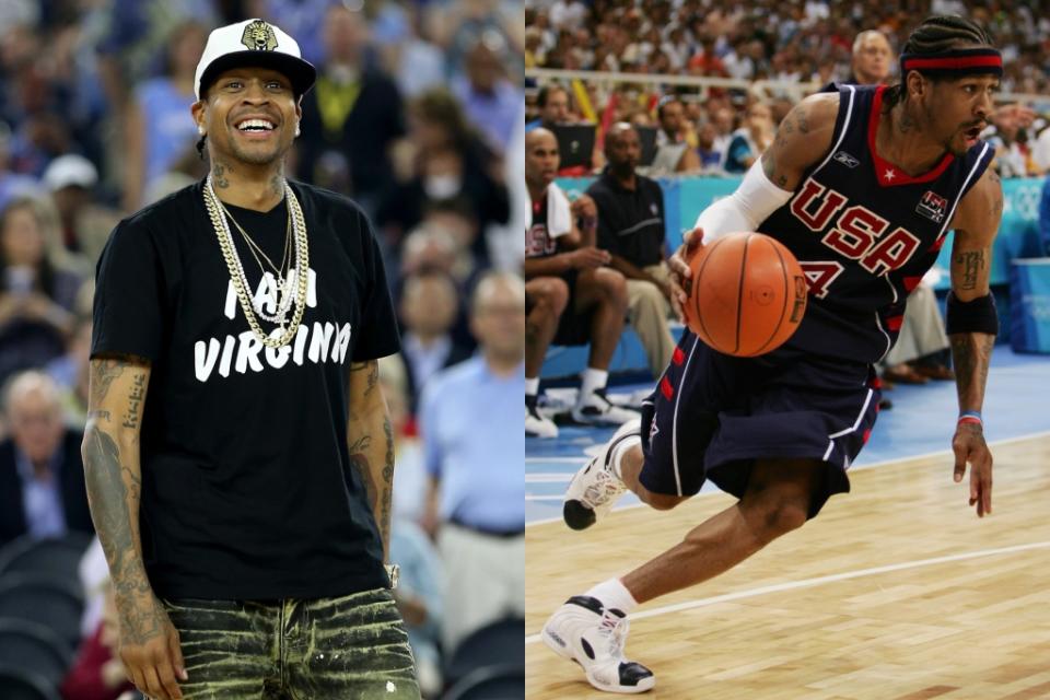 Allen Iverson's Sneaker Style Through the Years, Photos
