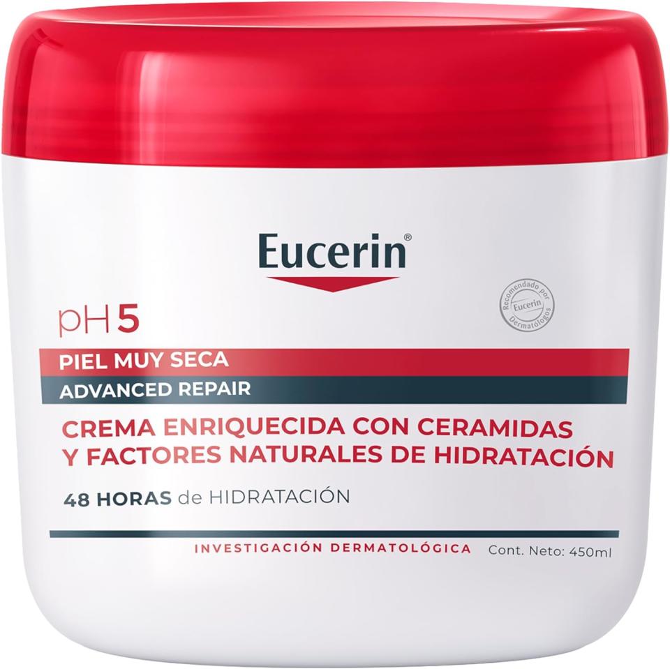 Eucerin Advanced Repair crema corporal intensiva. (Foto: Amazon)