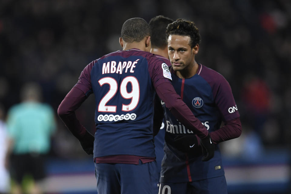 Avec cette nouvelle réforme, le PSG n’aurait pas pu s’offrir Neymar ET Mbappé (AFP).