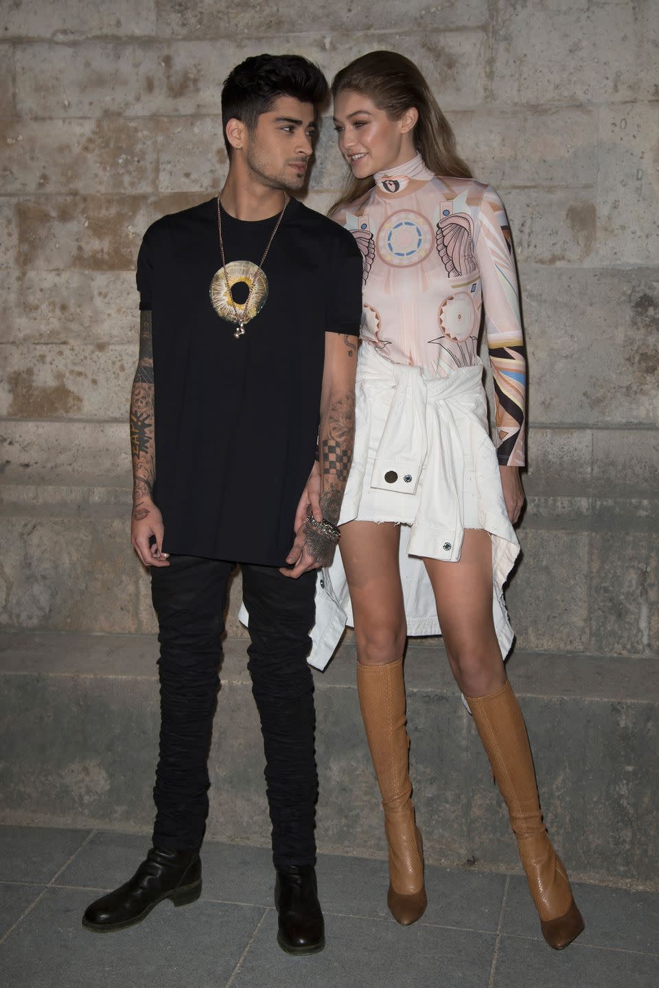 Gigi Hadid and Zayn Malik