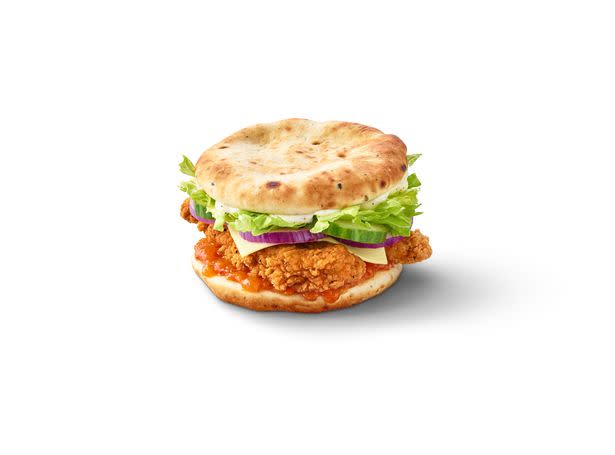 McDonald's is launching a new Indian Chicken burger (McDonald's)