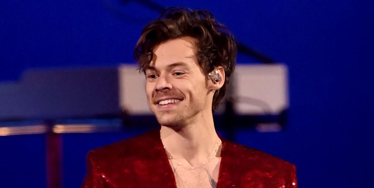 Harry Styles Just Shaved His Iconic Brunette Mop Top