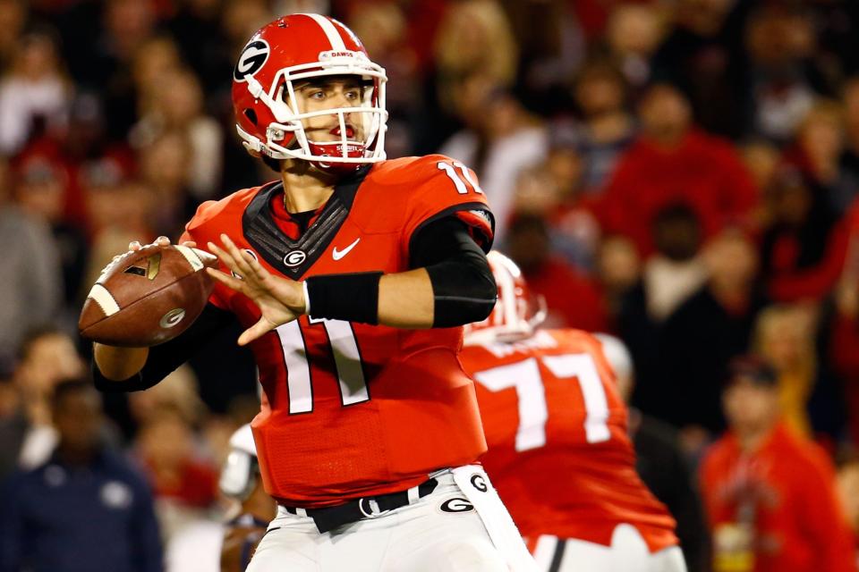 Lambert threw 12 touchdowns in 2015 (Getty). 