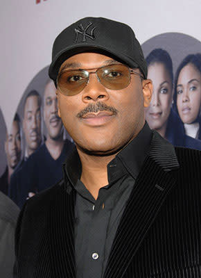 Writer/director Tyler Perry at the Hollywood premiere of Lionsgate Films' Tyler Perry's Why Did I Get Married?