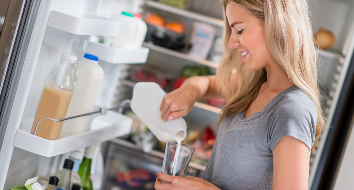 Why You Should Never Store Milk In Your Fridge Door