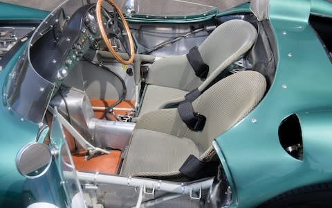 The interior of the Aston is spotless - Credit: Tim Scott / RM Sotheby's / SWNS.com