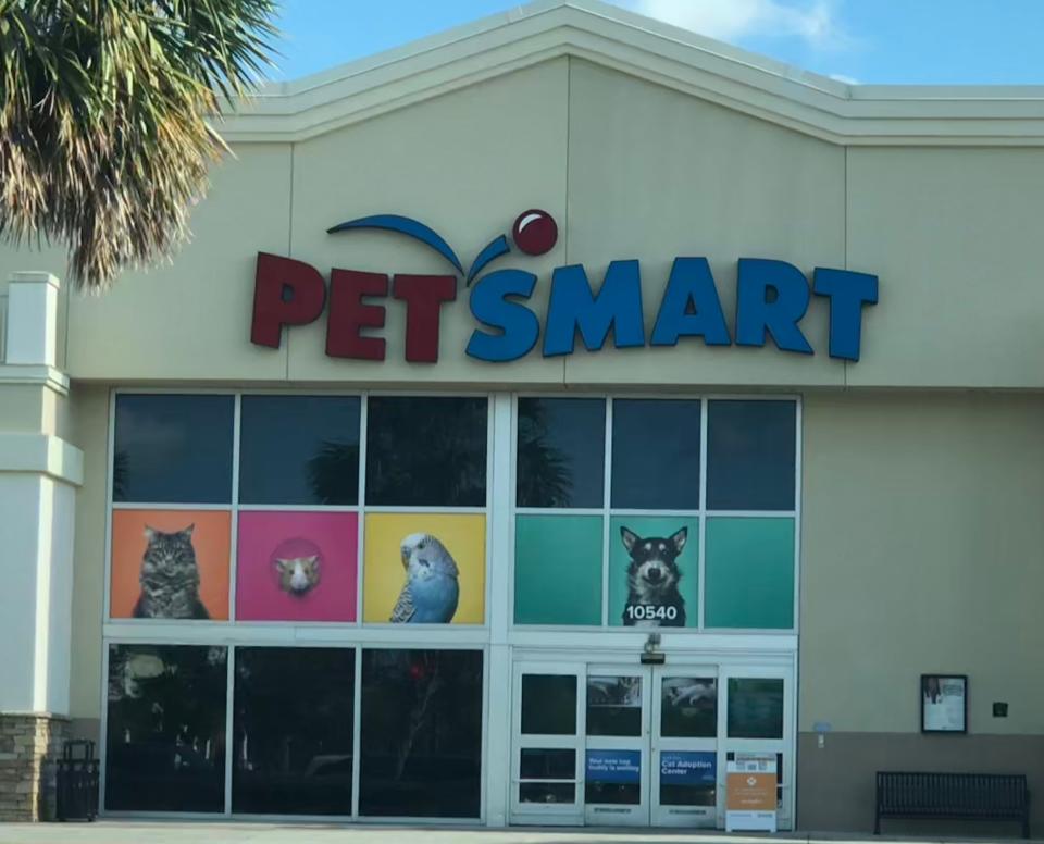 A PetSmart store.