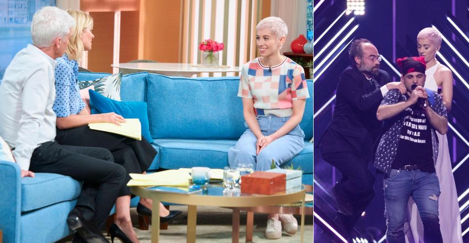 SuRie appeared on This Morning for her first interview since Eurovision, (REX)