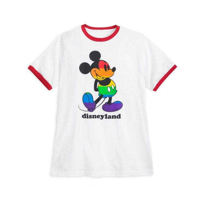 Rainbow Disney Collection Mickey Mouse Ringer T-Shirt