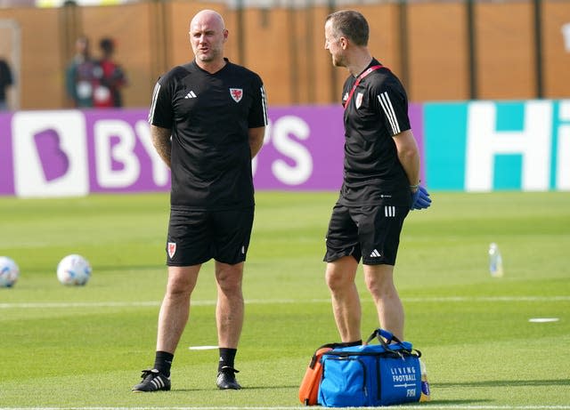 Wales manager Rob Page