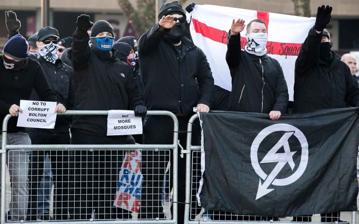 Many of the new groups in Britain have been linked to the banned National Action  - London News Pictures Ltd