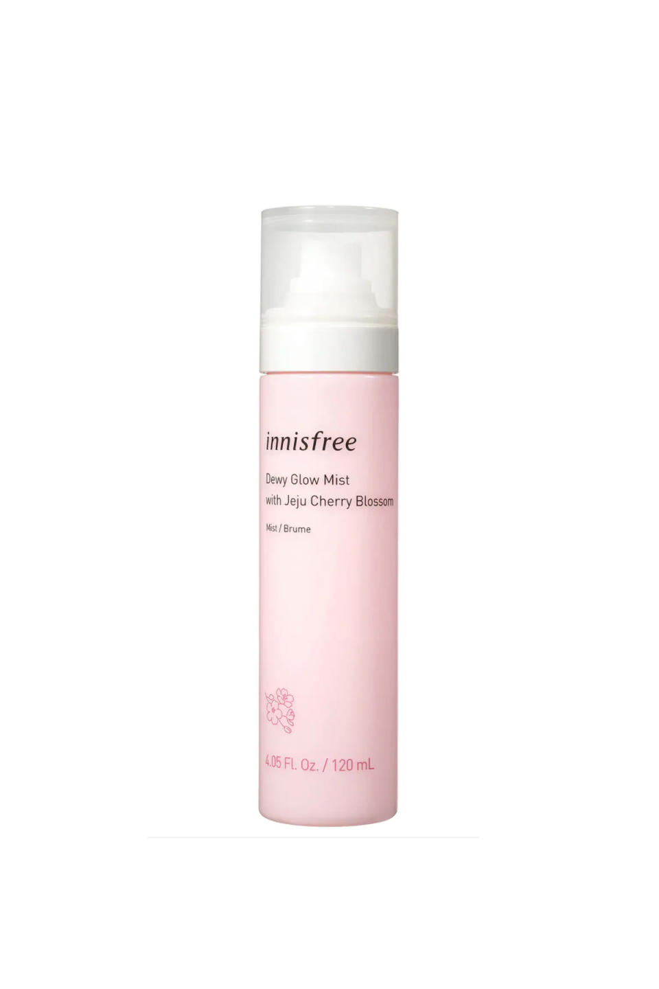 <p>Consigue el brillo más natural con esta bruma a base de extracto de hoja de flor de cerezo y niacinamida para combatir las manchas y descoloración. Dewy Glow Mist, de Innisfree. $18. <a href="https://us.innisfree.com/products/dewy-glow-mist" rel="nofollow noopener" target="_blank" data-ylk="slk:us.innisfree.com;elm:context_link;itc:0;sec:content-canvas" class="link ">us.innisfree.com</a></p>