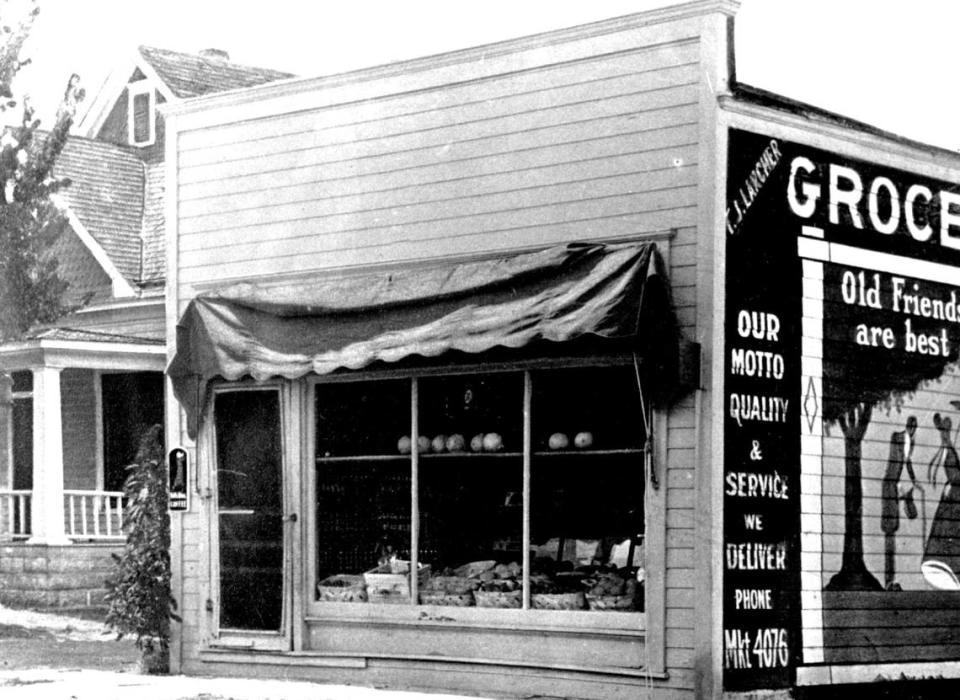 Larcher’s Market operated on East Central from 1922 until 1989.