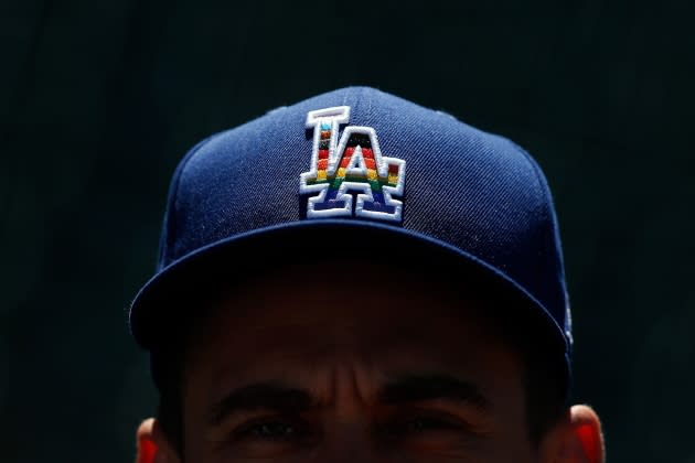 los-angeles-dodger-pride-night-drama.jpg Los Angeles Dodgers v San Francisco Giants - Credit: Lachlan Cunningham/Getty Images