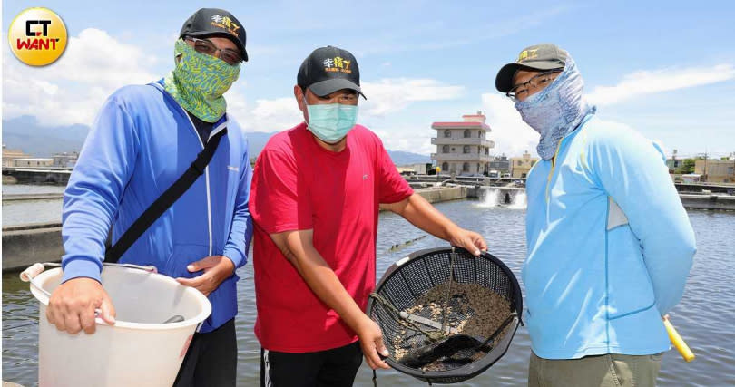 屏東縣是全台最大規模的石斑魚養殖區，面臨大陸全面封殺，漁民們只能繼續放養，等待政府解決問題。（圖／記者方萬民攝）