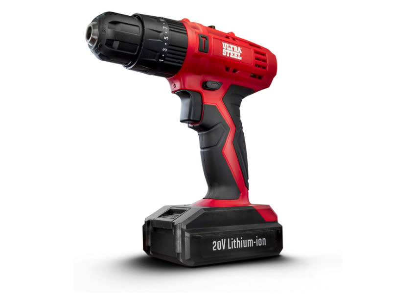 This cordless power drill has a 4.5 out of five stars. (Photo: Amazon)