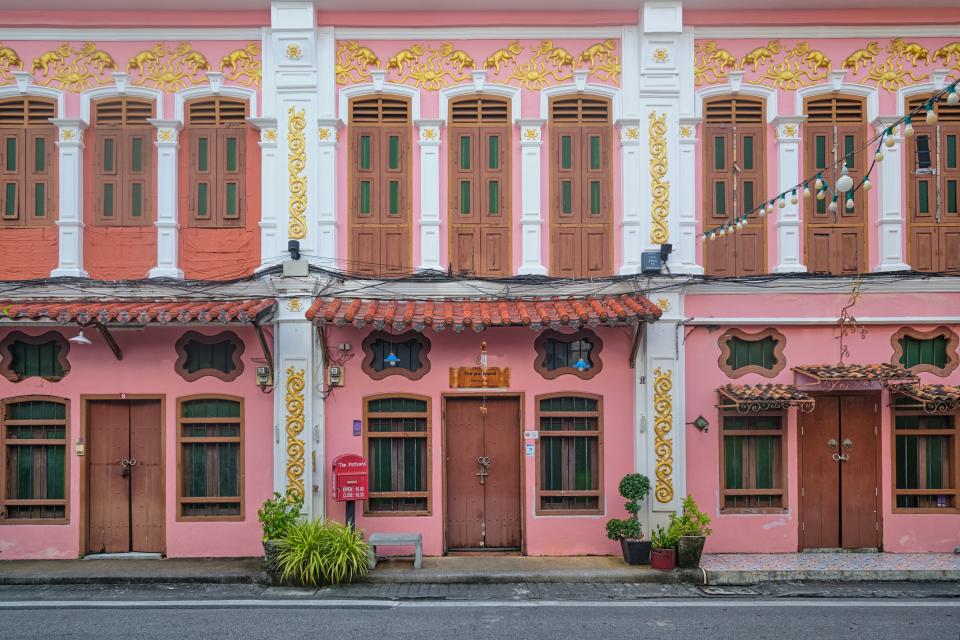 Nestled in the heart of Old Town Phuket, Soi Romanee is known for its Sino-Portuguese architecture and candy-colored façades. The short street was once a red light district, but now draws travelers with its Instagram-ready aesthetics.