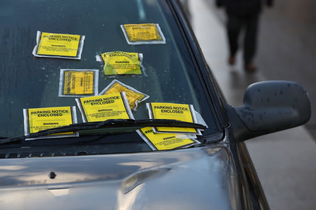 More parking fines are being issued (Jonathan Brady/PA) (PA Archive)