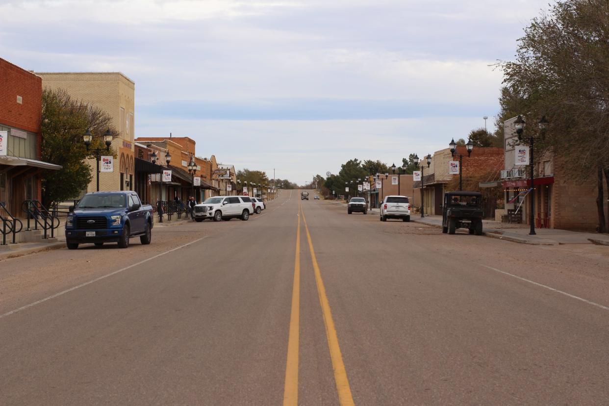 Turkey, Texas is pictured on Thursday.