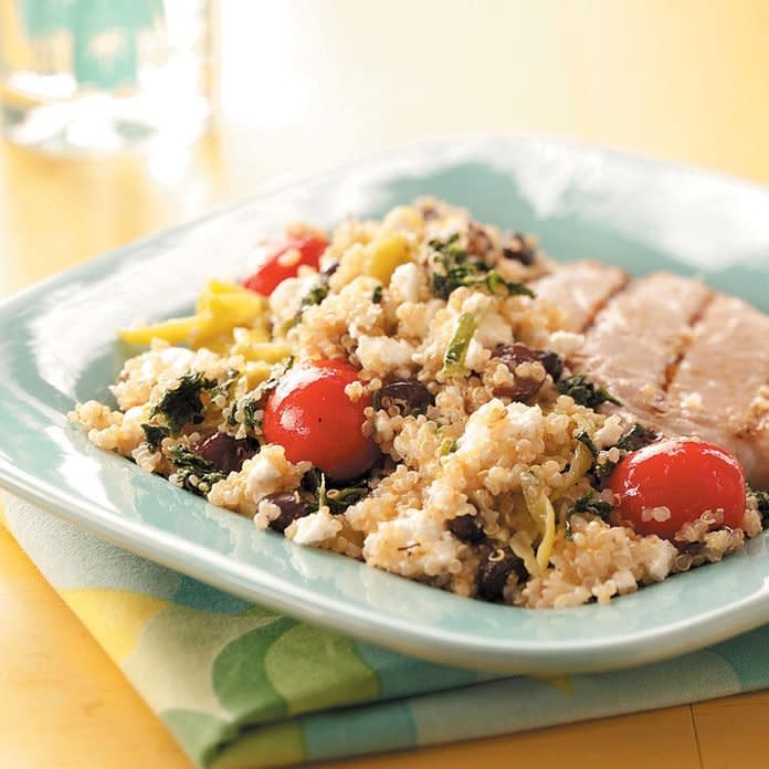 Inspired by: Modern Greek with Quinoa Salad