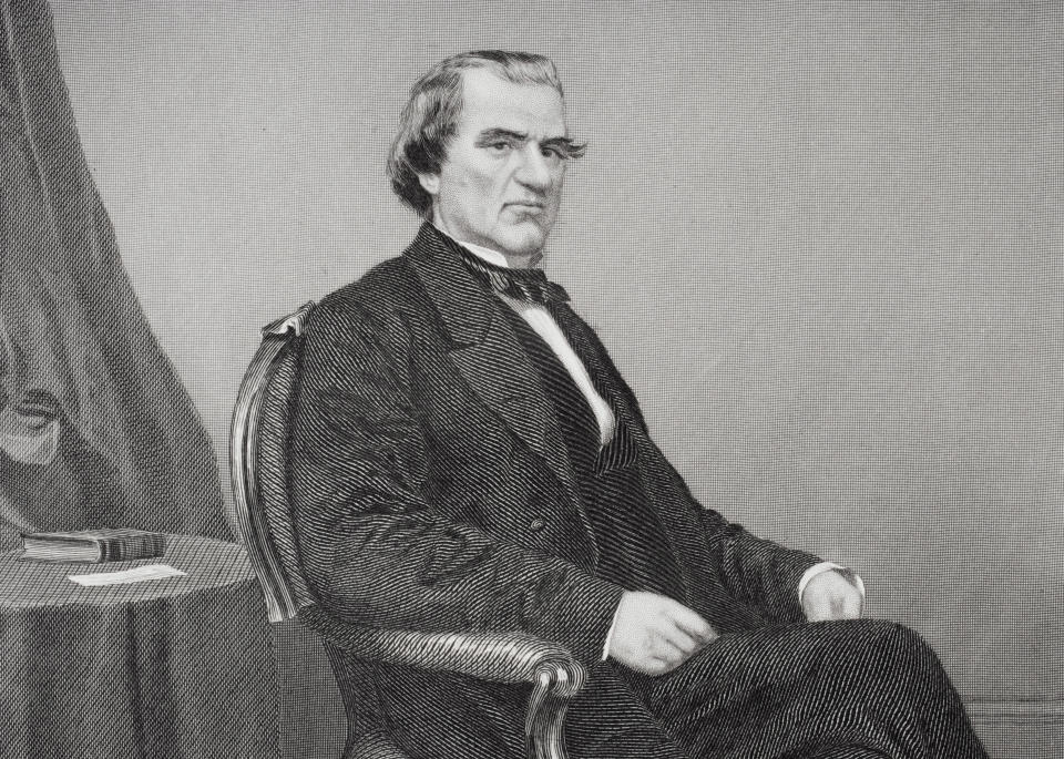 Andrew Johnson, 17th president of the United States 1865-69.(Photo: Universal History Archive/Getty Images)