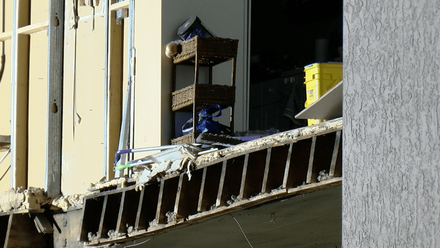 Partial building collapse in downtown Canon City