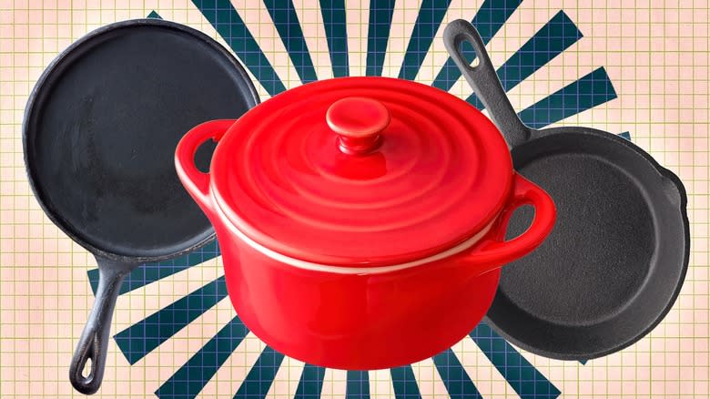 Cast iron cookware