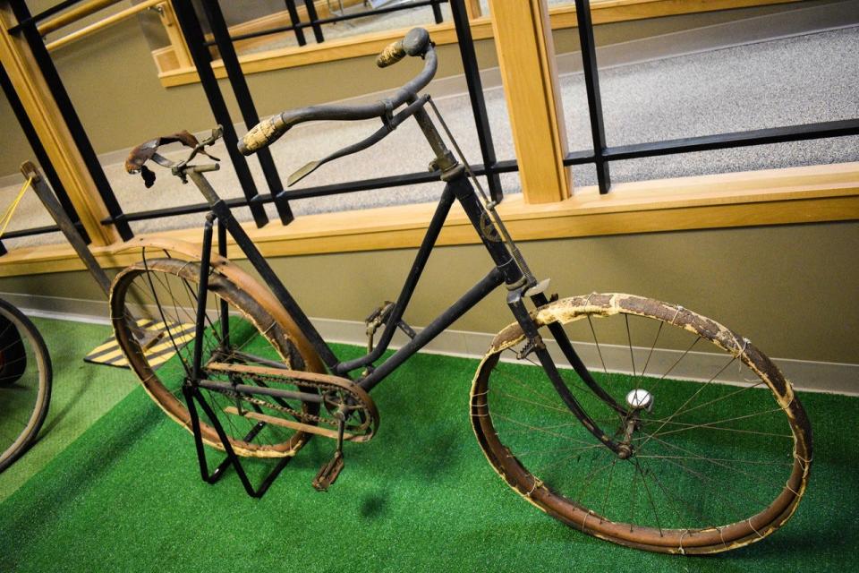 This Elmore Bike is one of the new additions to the museum this year.