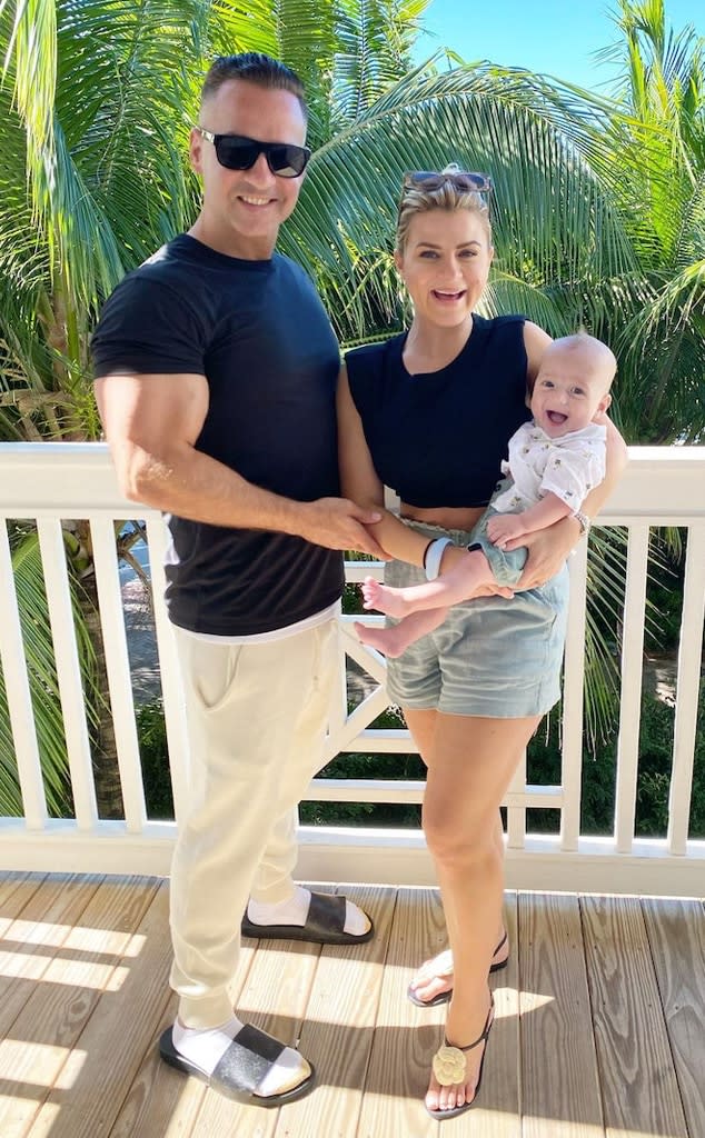 Mike Sorrentino, The Situation, Lauren Sorrentino, Romeo Reign Sorrentino, Family