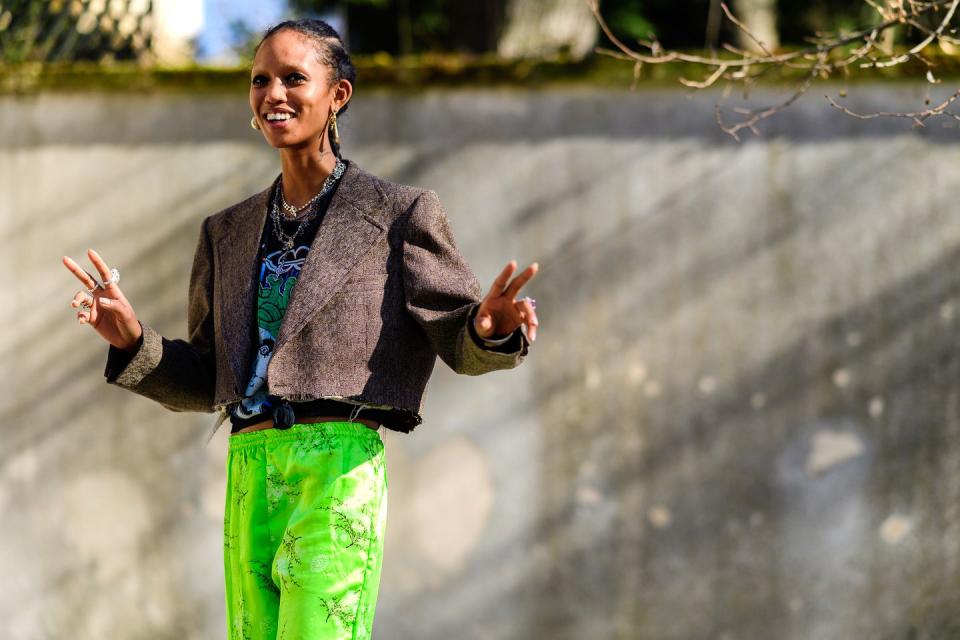 Paris Fashion Week Street Style, Ooh La La