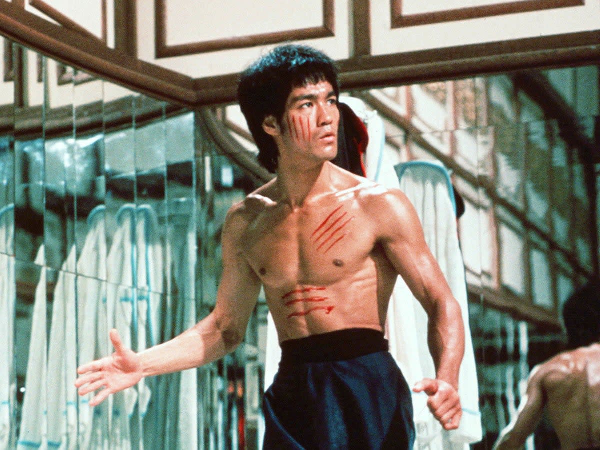 ‘Because of what he could have been. Because he died so early. He became a myth’: Bruce Lee in ‘Enter the Dragon’ (Shutterstock)