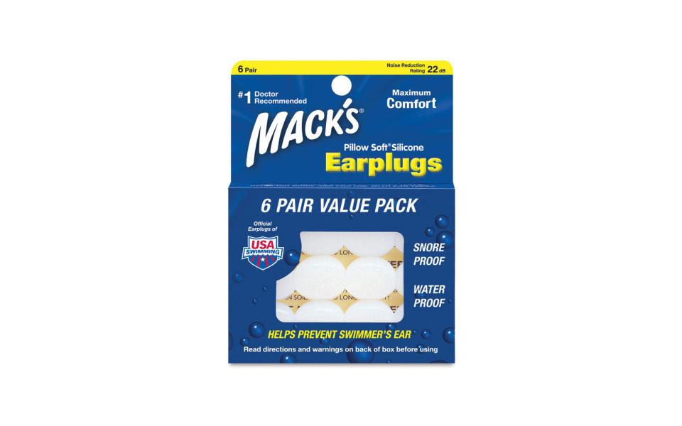 Best Moldable Earplugs: Mack's Pillow Soft Silicone Earplugs