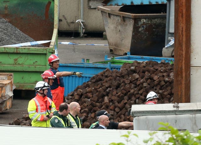 Birmingham recycling plant accident