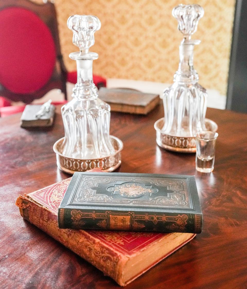 The main parlor in the Francis Costigan House in Madison, Indiana. May 16, 2024