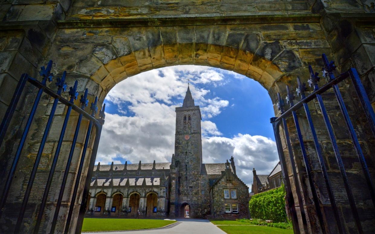 St Andrews was one of the few universities that managed to broadly sustain student satisfaction rates despite the pandemic - JByard/iStockphoto