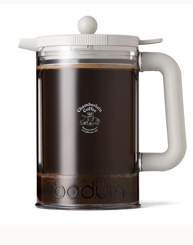 BonJour 12-Cup Monet French Press, Stainless Steel