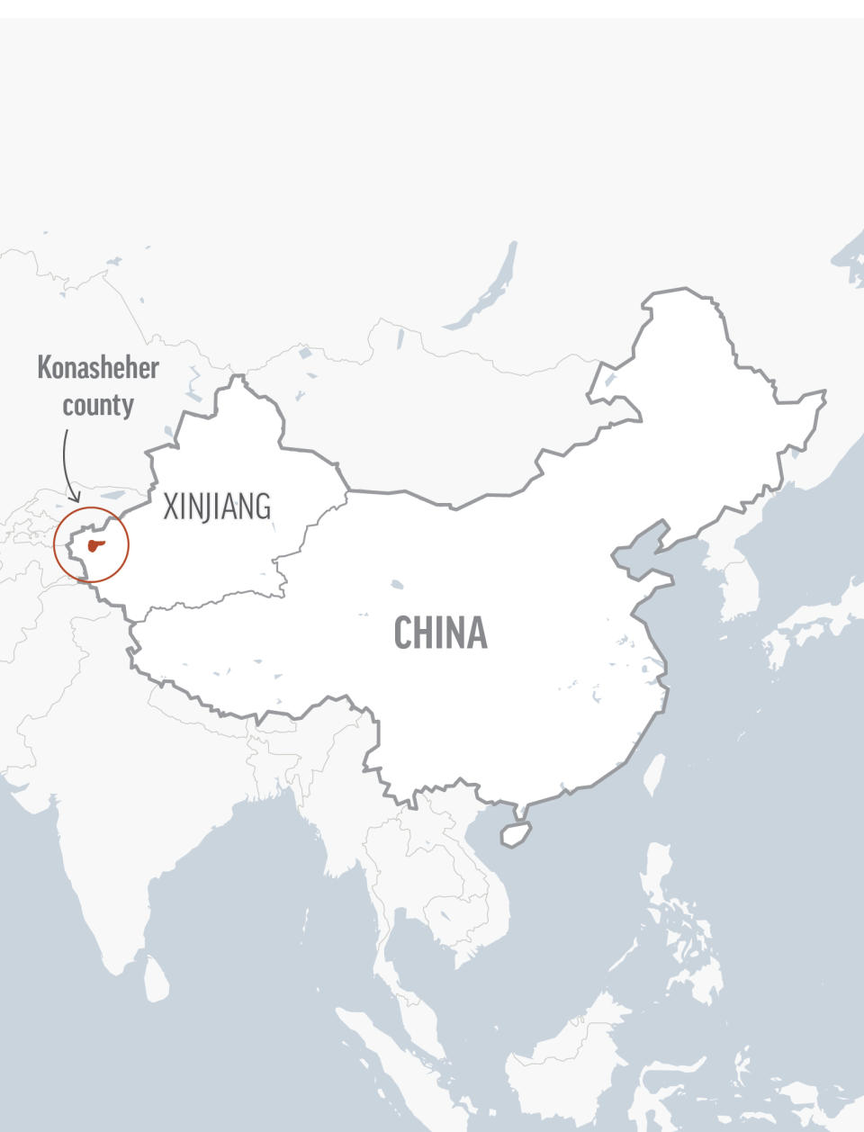 Konasheher County is a county in Kashgar Prefecture, Xinjiang Uyghur Autonomous Region, China.