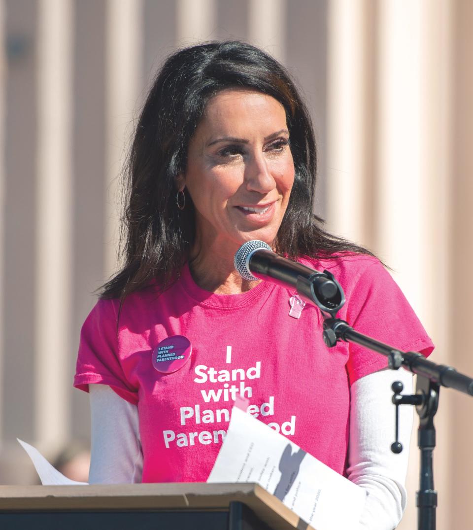 Planned Parenthood of the Pacific Southwest President and CEO Darrah DiGiorgio Johnson.