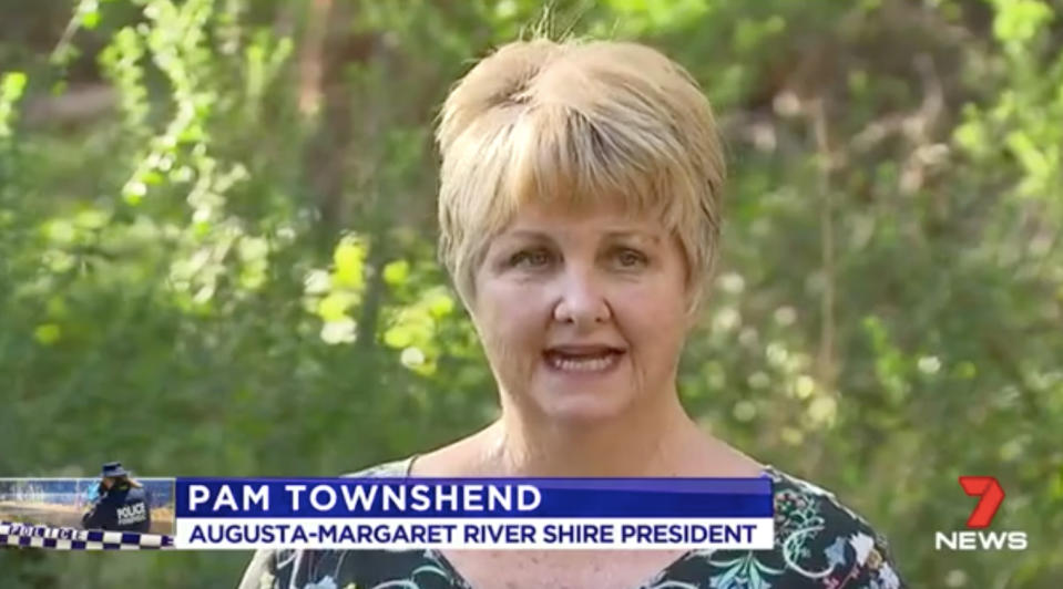 “We all know each other one way or another and we’re all linked as a community,” Augusta-Margaret River shire president Pam Townshend said. Source: 7 News