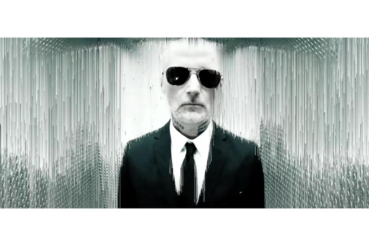 Moby dans le clip « Dark Days », le single de Always Centered at Night sorti il y a deux mois.  - Credit:DR