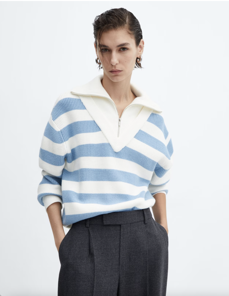 <p><a href="https://go.redirectingat.com?id=74968X1596630&url=https%3A%2F%2Fshop.mango.com%2Fus%2Fwomen%2Fsweaters-and-cardigans-sweaters%2Fzip-neck-jumper_67050454.html&sref=https%3A%2F%2Fwww.cosmopolitan.com%2Fstyle-beauty%2Ffashion%2Fg40755829%2Fbest-chunky-sweaters%2F" rel="nofollow noopener" target="_blank" data-ylk="slk:Shop Now;elm:context_link;itc:0;sec:content-canvas" class="link ">Shop Now</a></p><p>Zip Neck Jumper</p><p>mango.com</p><p>$59.99</p>