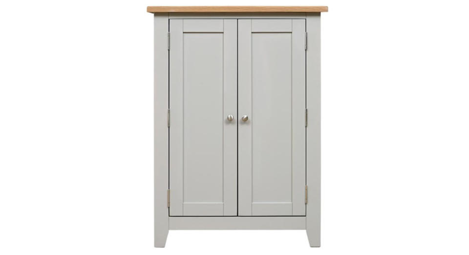 Chester Dove Grey Large Shoe Cupboard