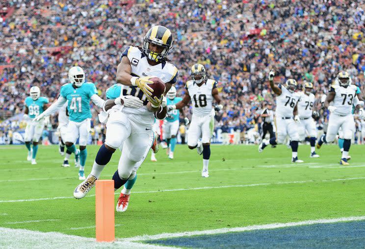 Is Todd Gurley worth using in Week 16? (Getty Images)