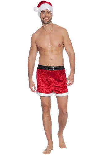 Intimo Velour Holiday Boxer Set