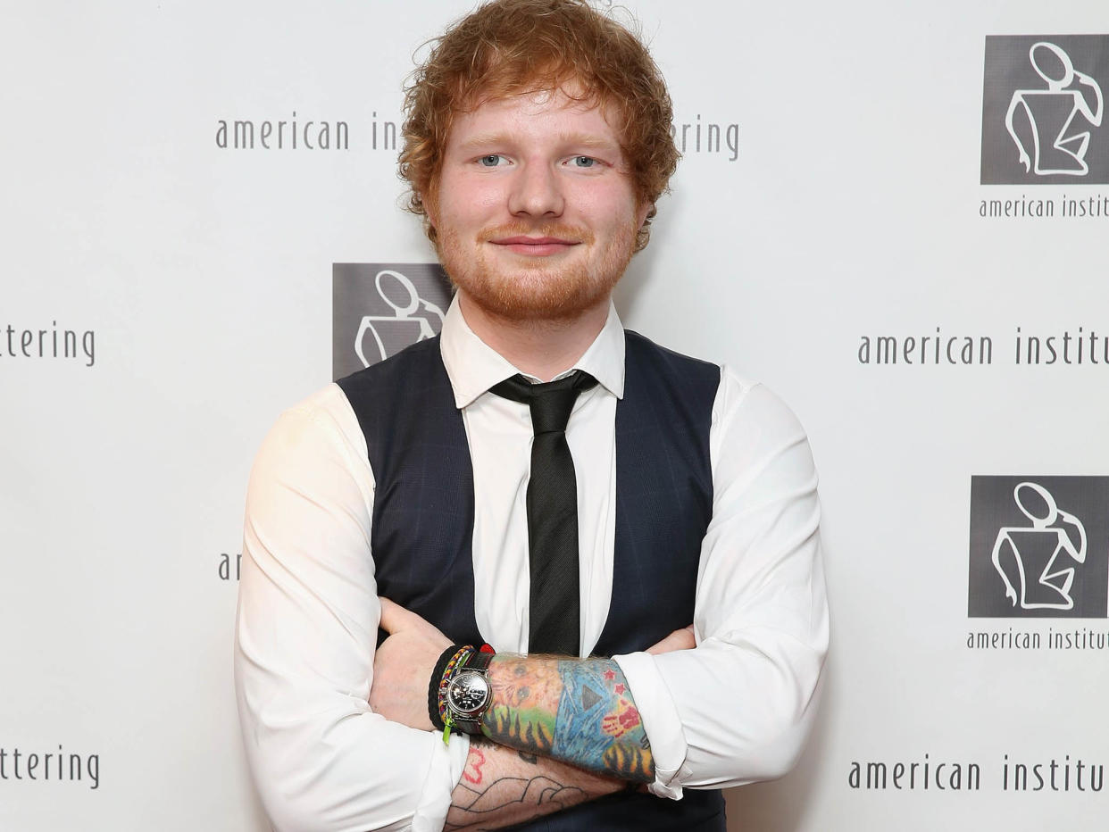 Ed Sheeran: Getty Images