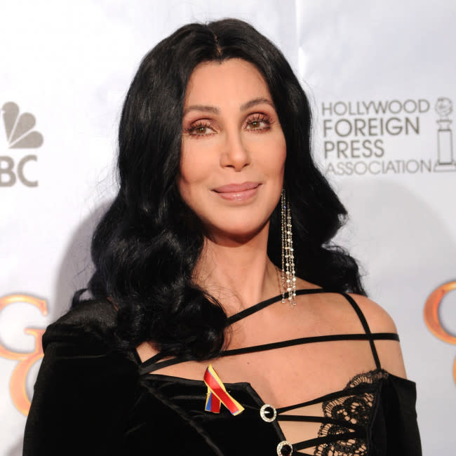 La cantante y actriz Cher credit:Bang Showbiz