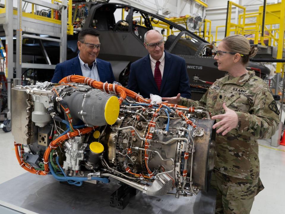 t901 itep engine delivered to bell