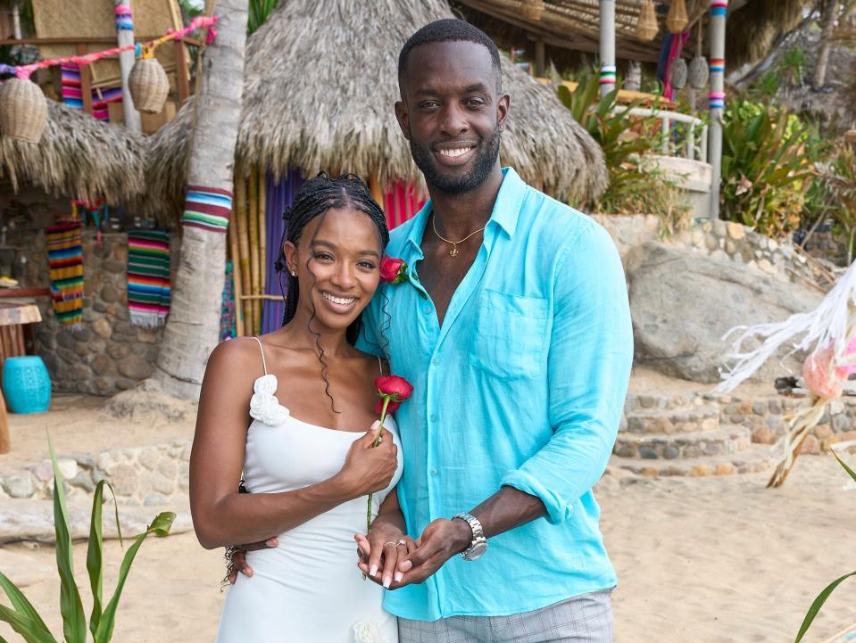 ELIZA ISICHEI, AARON BRYANT on bachelor in paradise